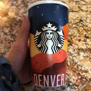 Denver Starbucks travel mug